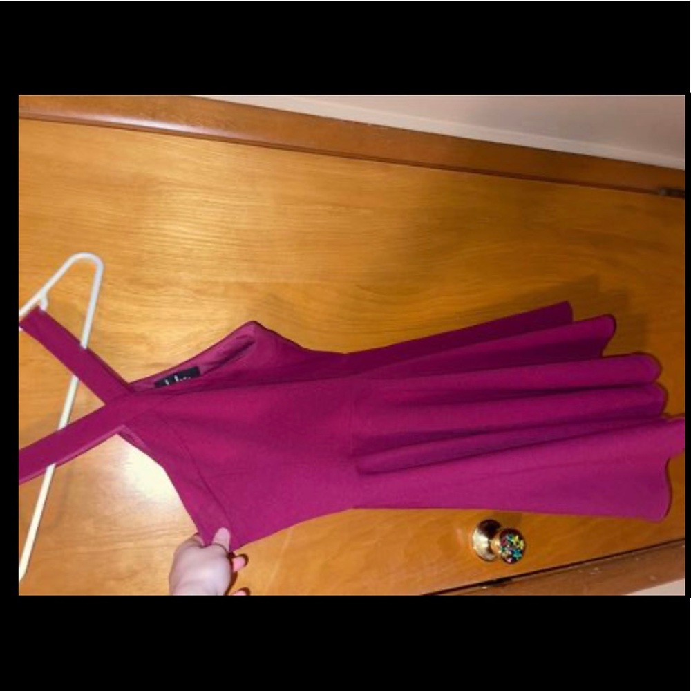 Purple dress